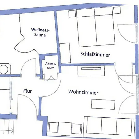 Zum Wellenbad Wellness-appartement Apparto דירה Grömitz
